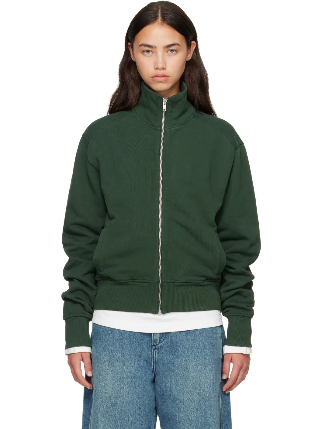 Green Standard Track Jacket - 1