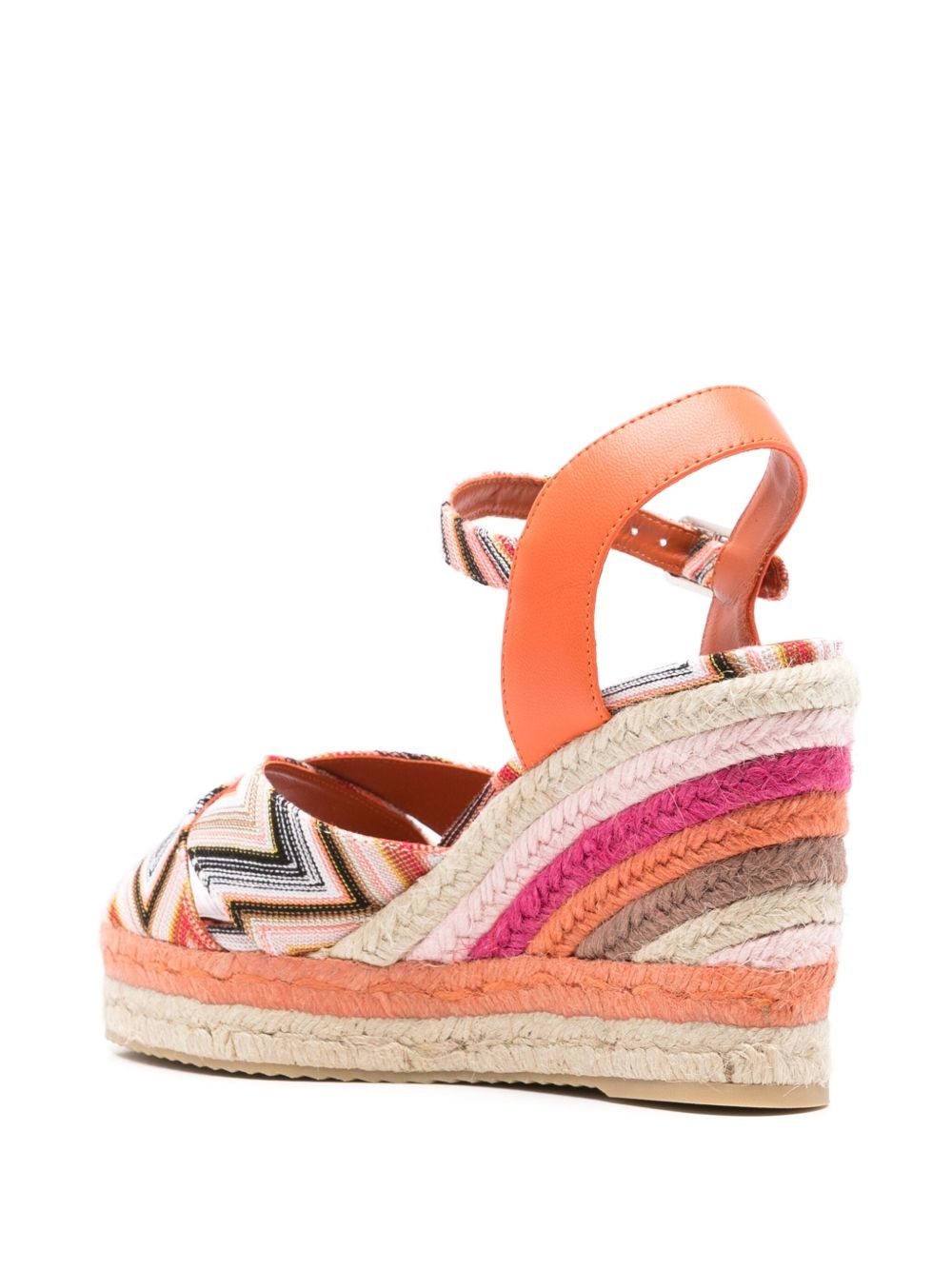 zigzag-woven espadrilles - 3