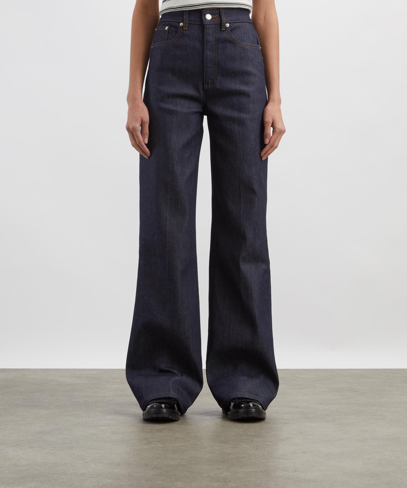 A.P.C. Domino Indigo High-Rise Jeans outlook