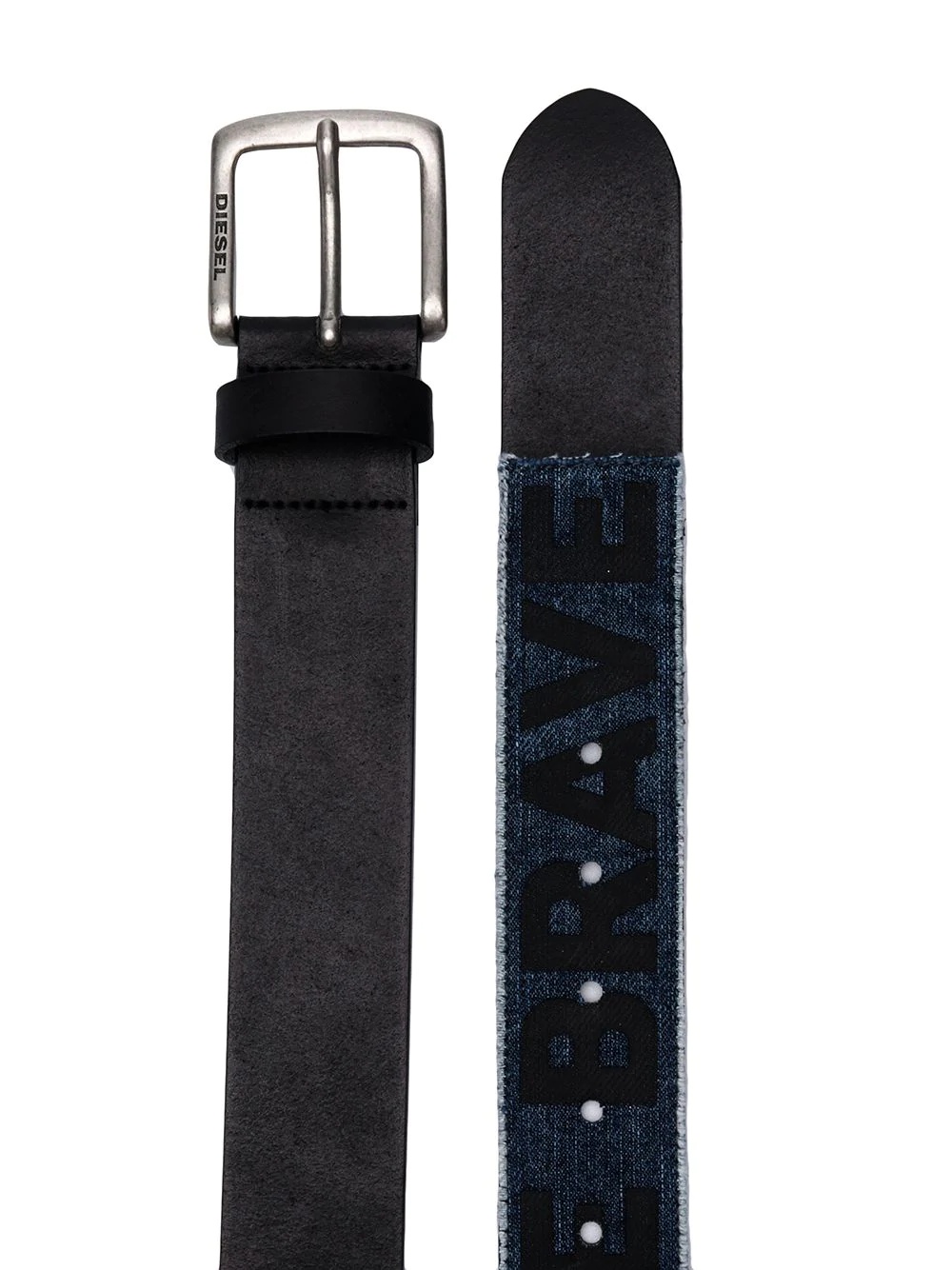 logo buckle belt - 2