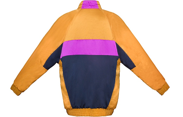 Air Jordan Wings Suit Jacket Obsidian/ Desert Ochre/Vivid Purple AV1302-451 - 2