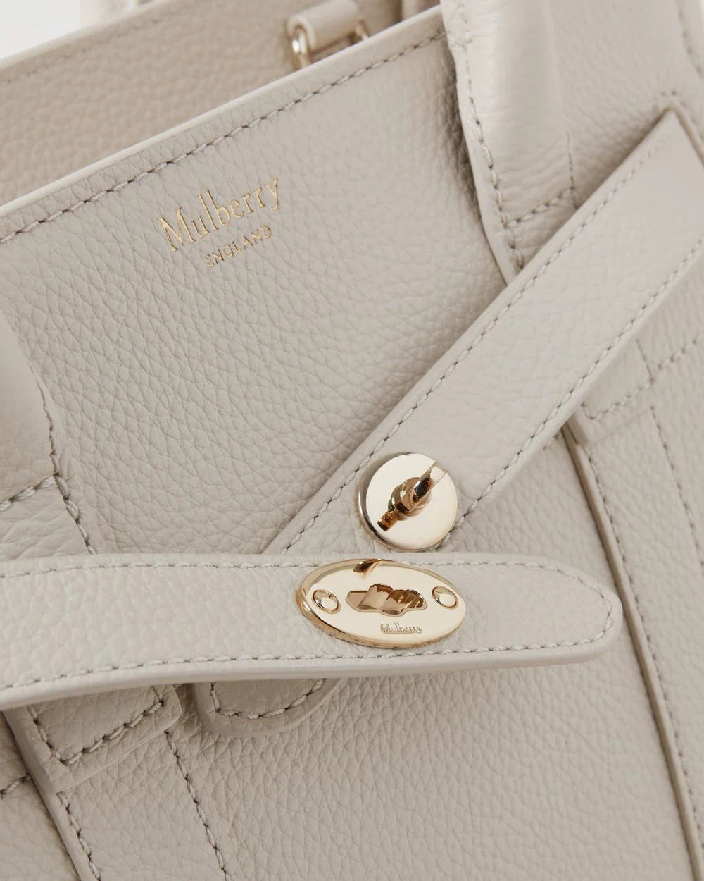 Mini Zipped Bayswater Chalk Small Classic Grain - 5
