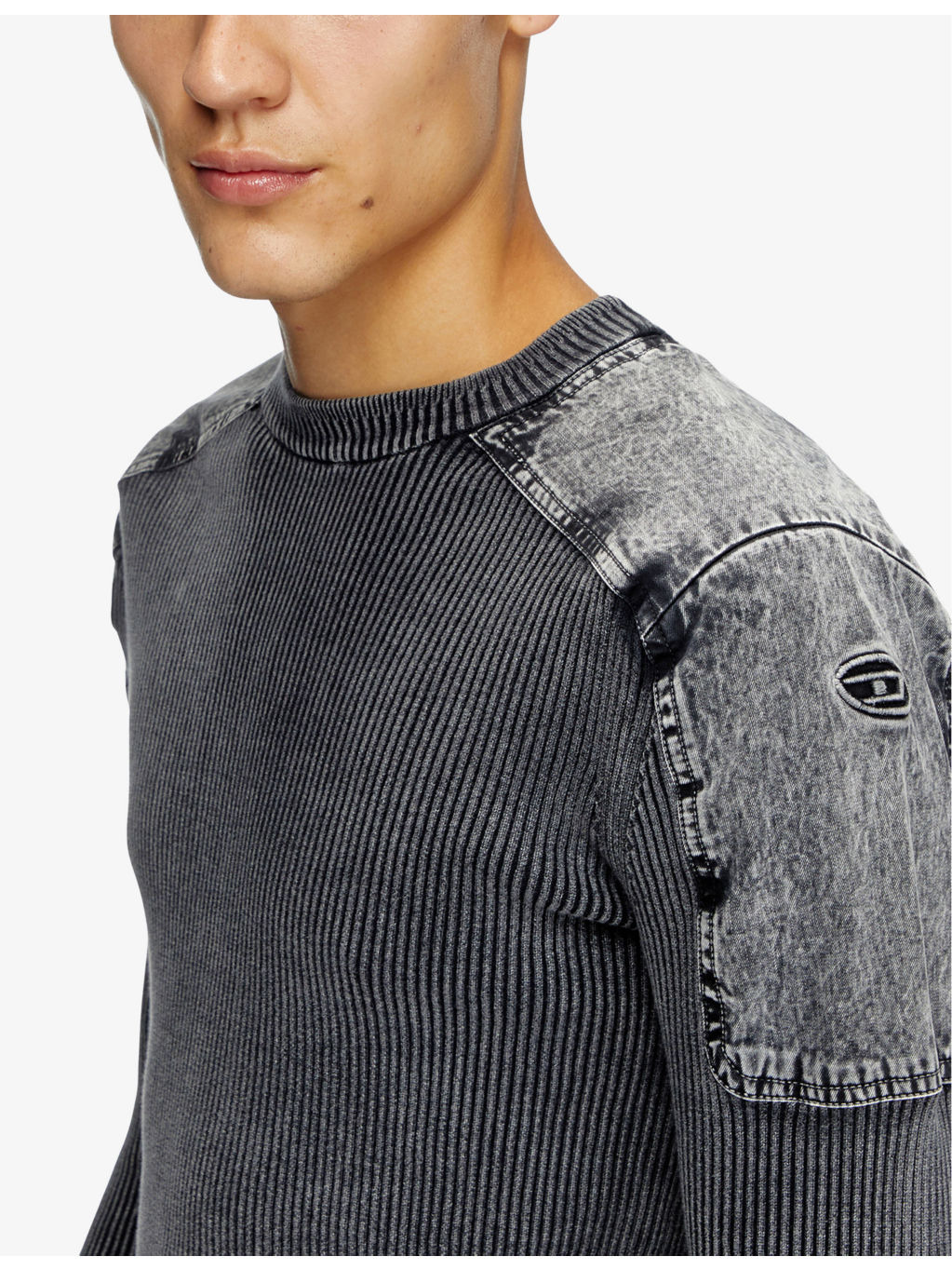 K-Martin Ribbed-Knit Cotton Jumper - 5