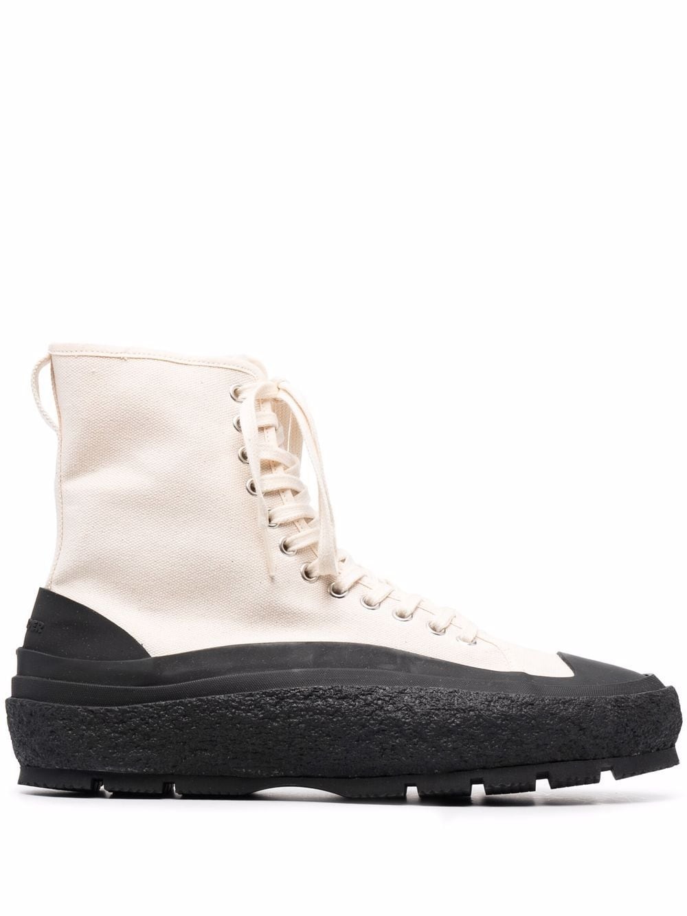 Vulcanised high-top sneakers - 1