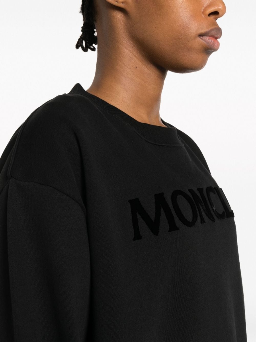 logo-print crew-neck sweatshirt - 5