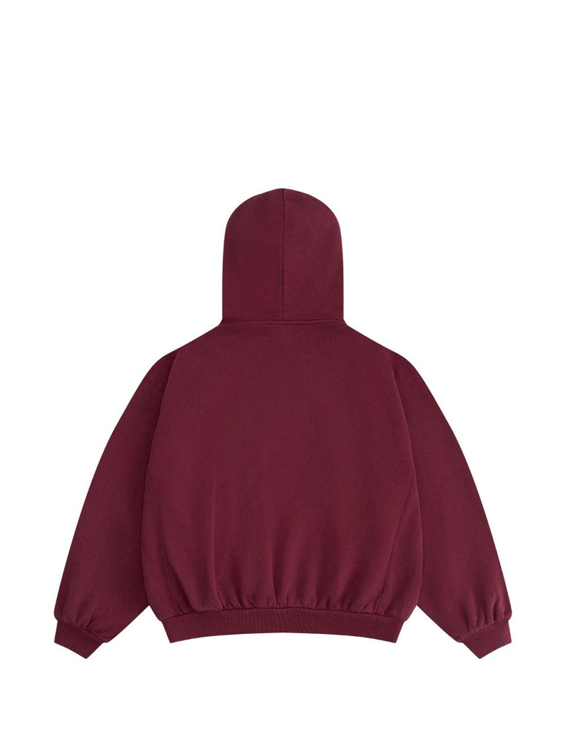 logo-print oversized hoodie 3