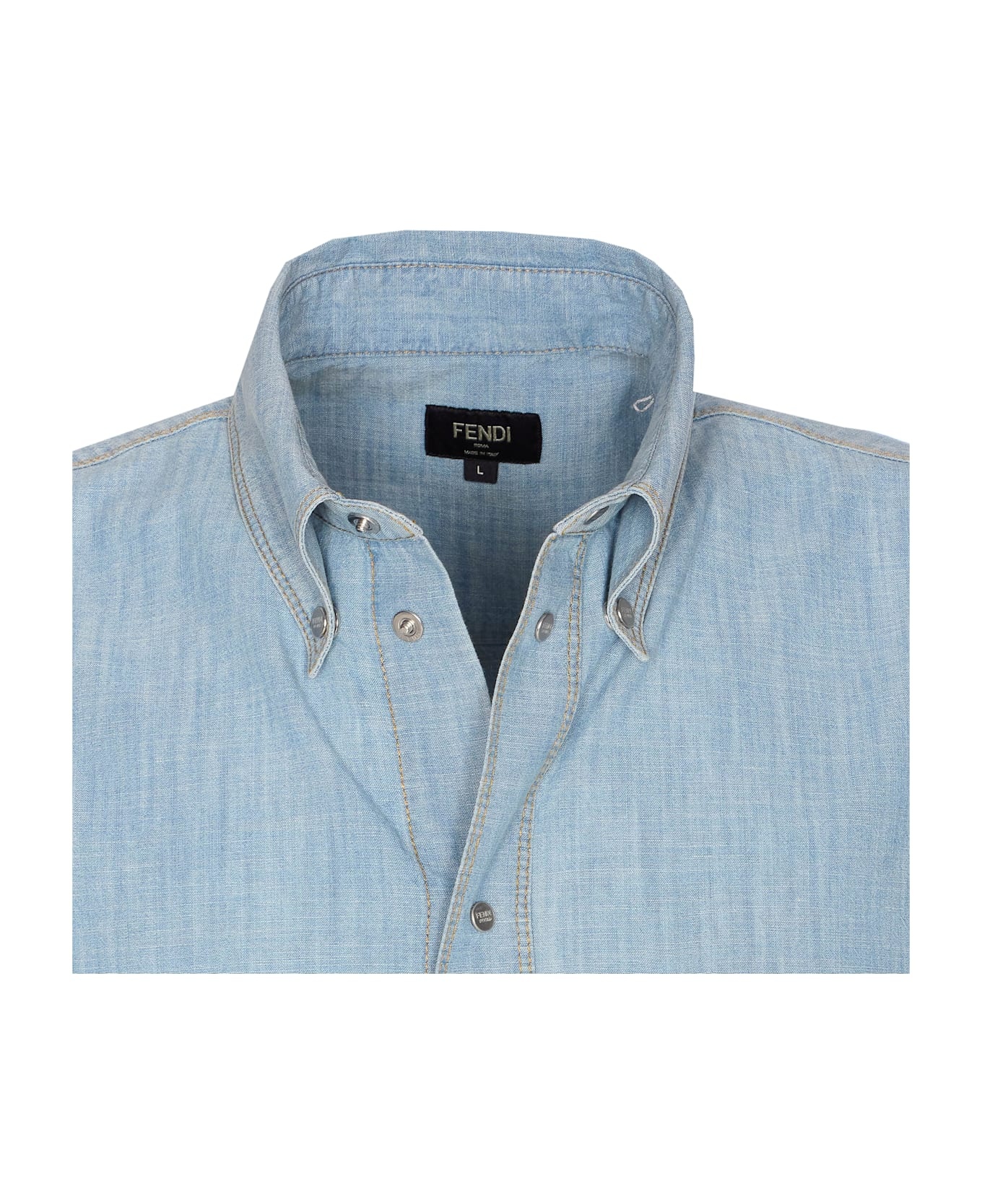 Ff Stitching Logo Shirt - 4