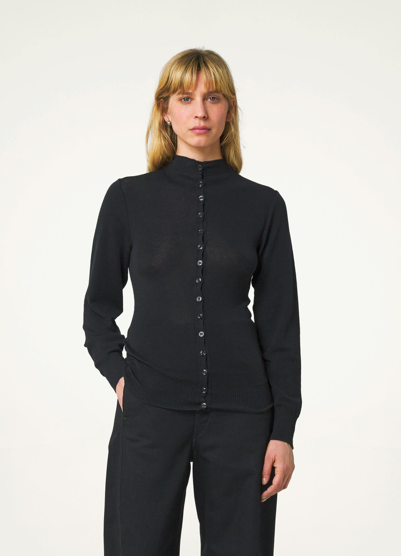 Lemaire FITTED SEAMLESS CARDIGAN outlook