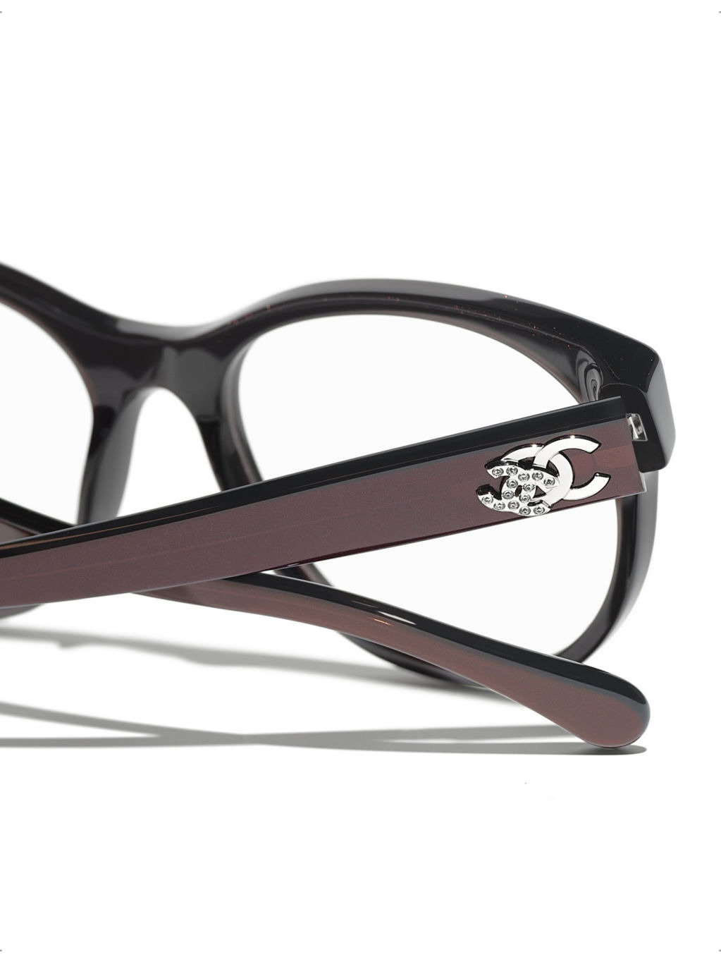 CH3431B Butterfly acetate square-frame glasses - 4