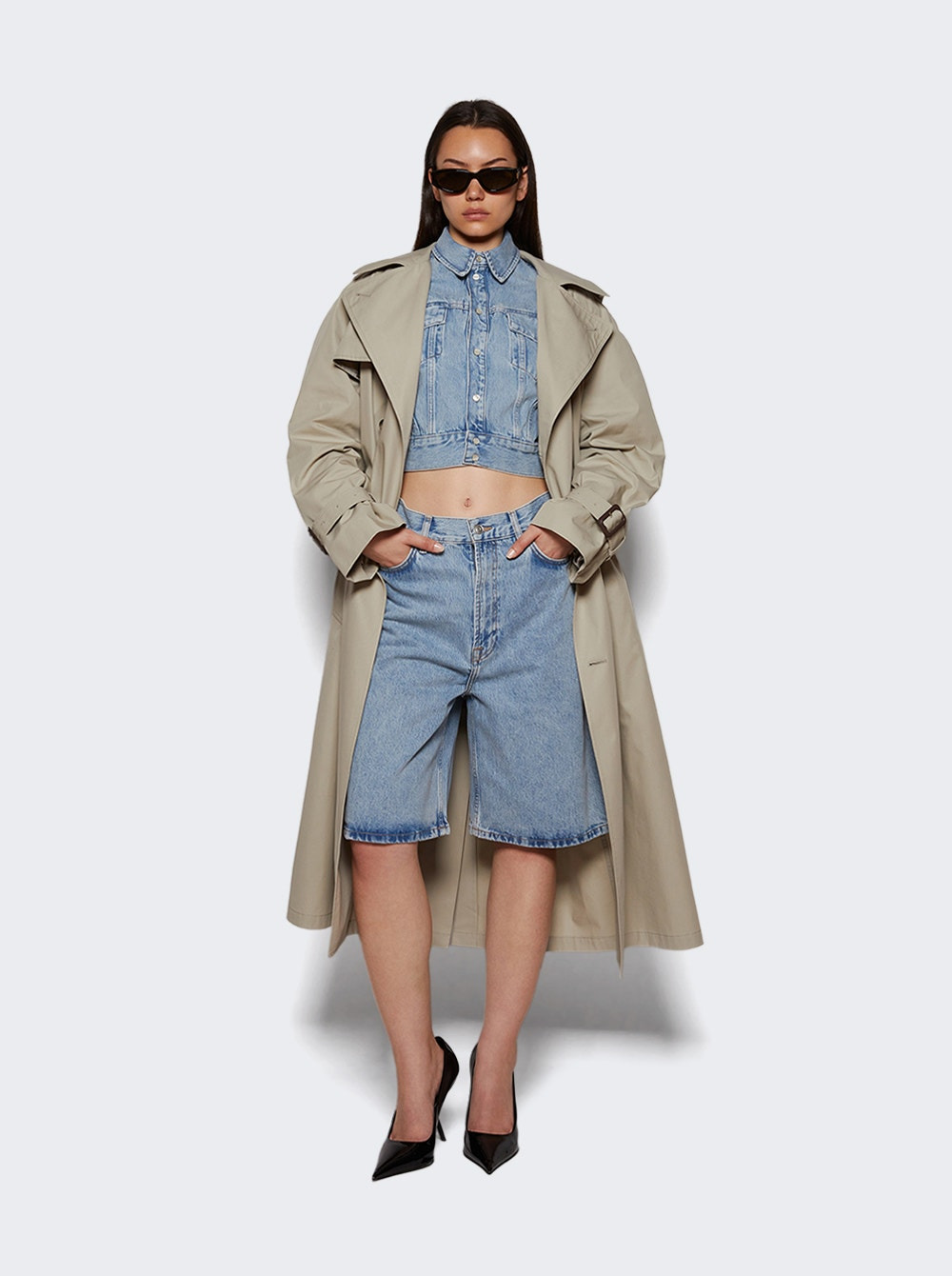 Classic Trench Coat Cement - 5