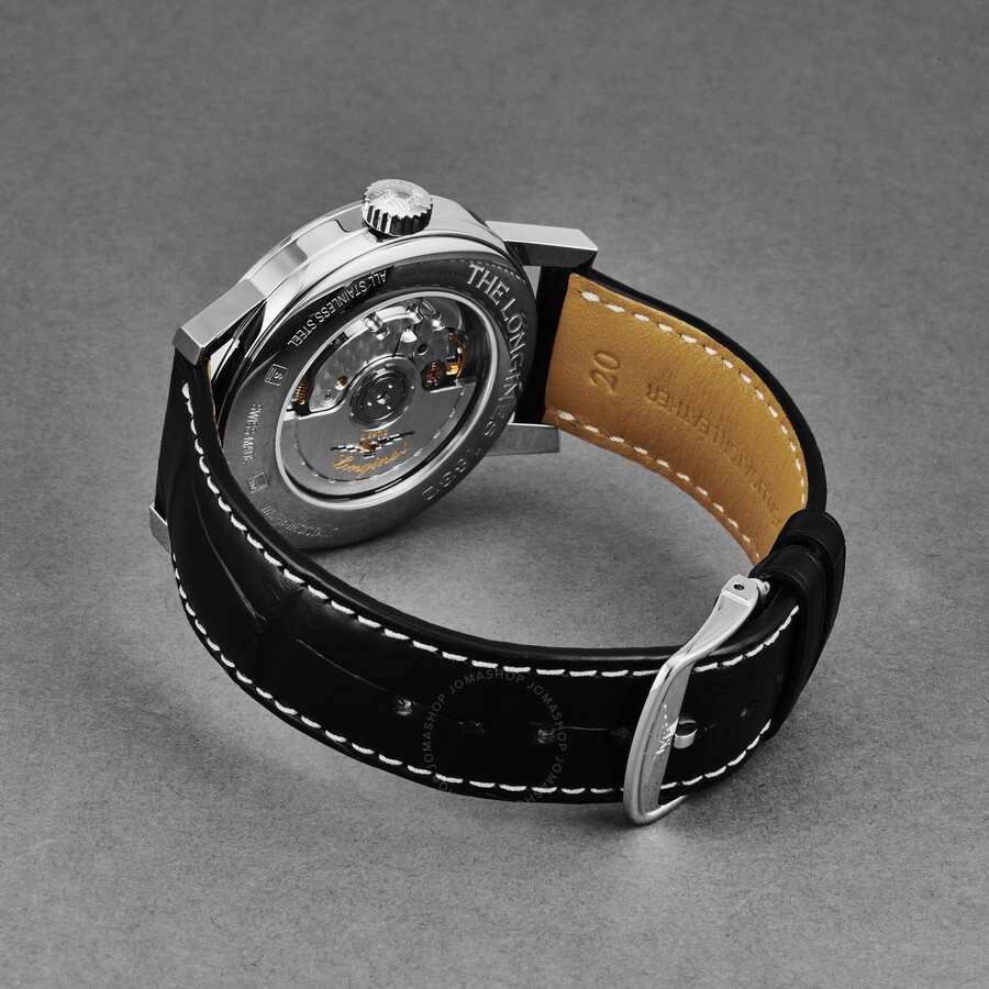 Longines 1832 Automatic Chronometer Black Dial Men's Watch L4.827.4.52.0 - 3