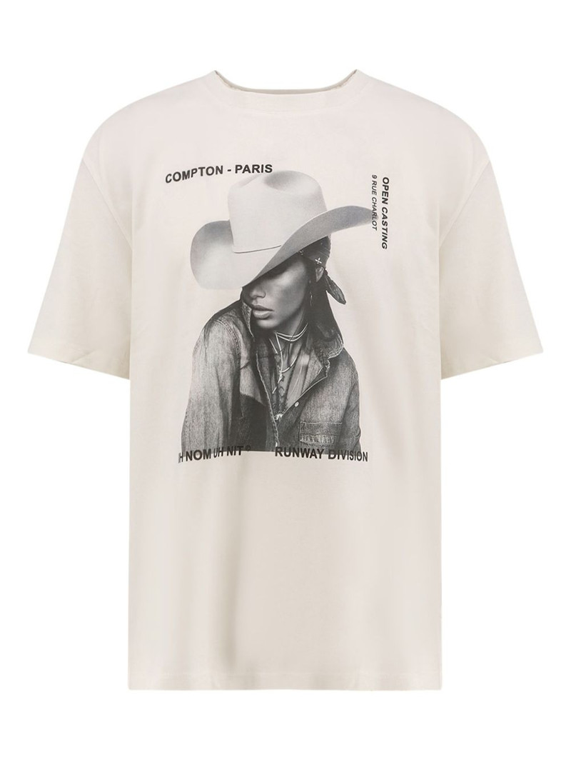 cowgirl-print T-shirt 1