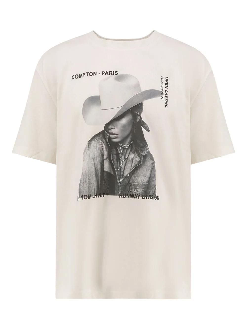 cowgirl-print T-shirt - 1