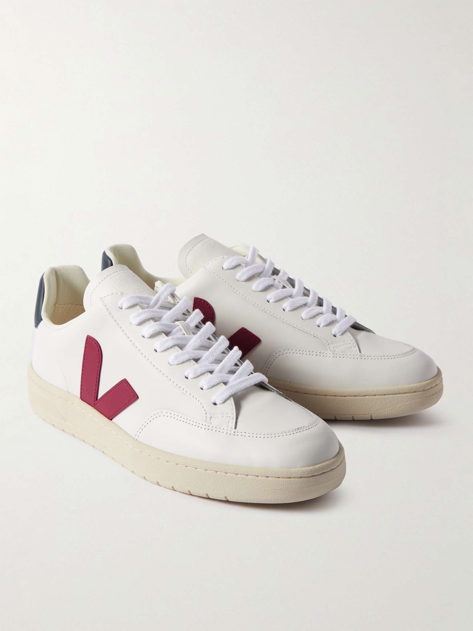 V-12 Leather Sneakers - 4