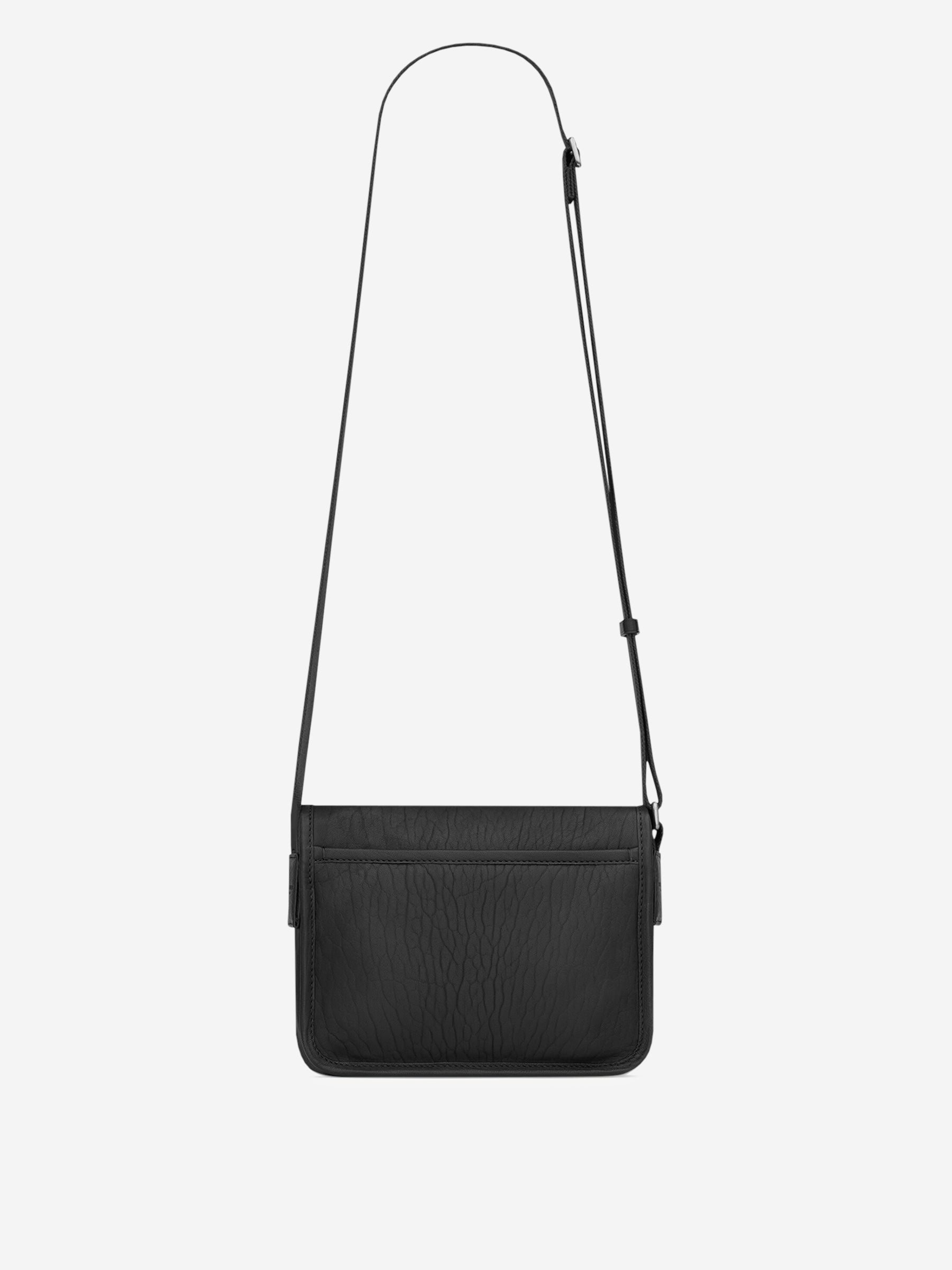 NIKI LEATHER MESSENGER BAG - 6