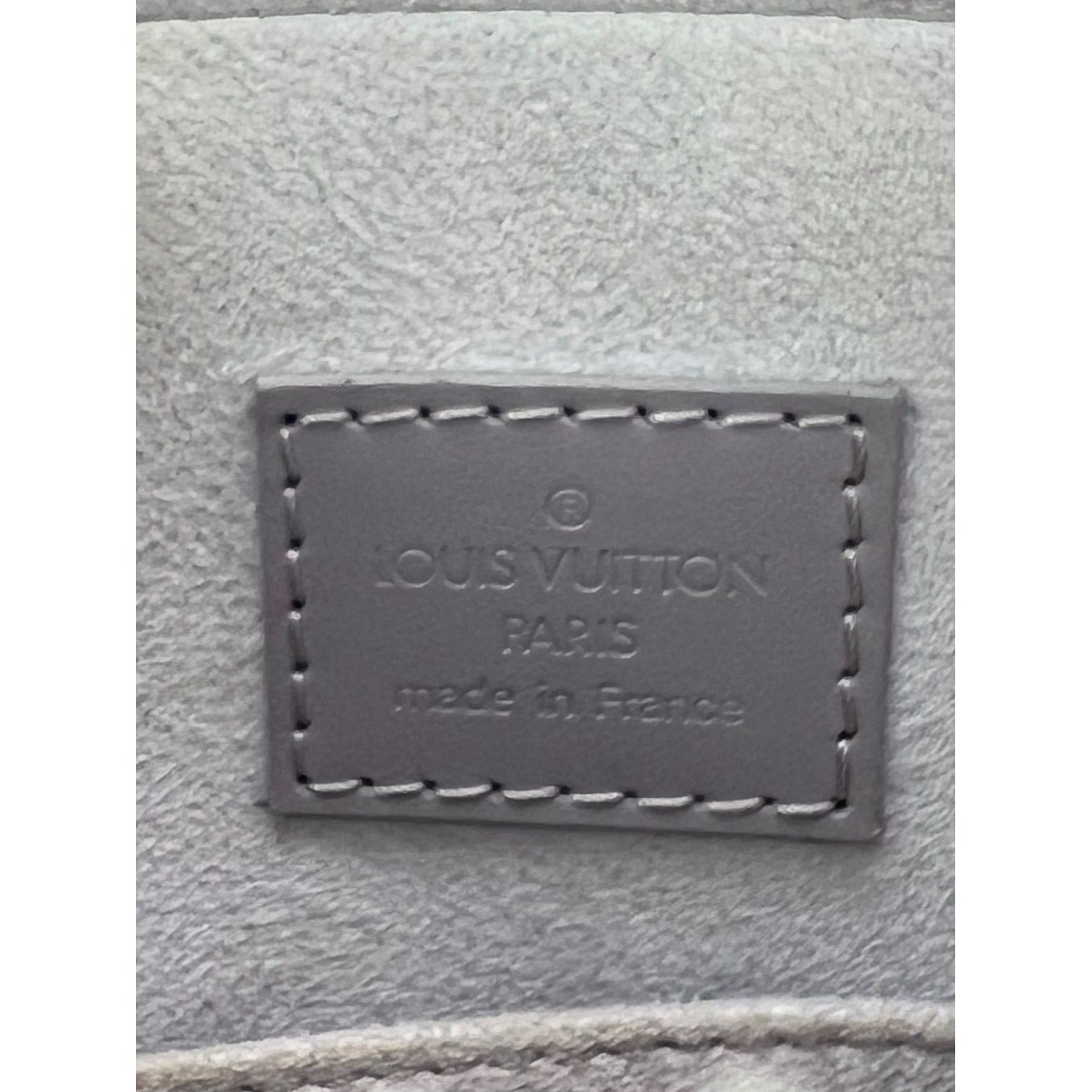 LOUIS VUITTON Epi Jasmin Grey Leather Hand Bag - 5