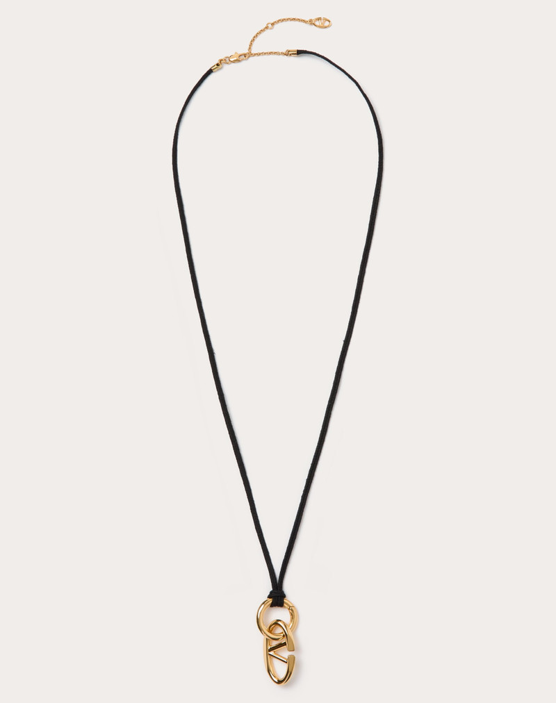 VLOGO THE BOLD EDITION ROPE AND METAL NECKLACE 1