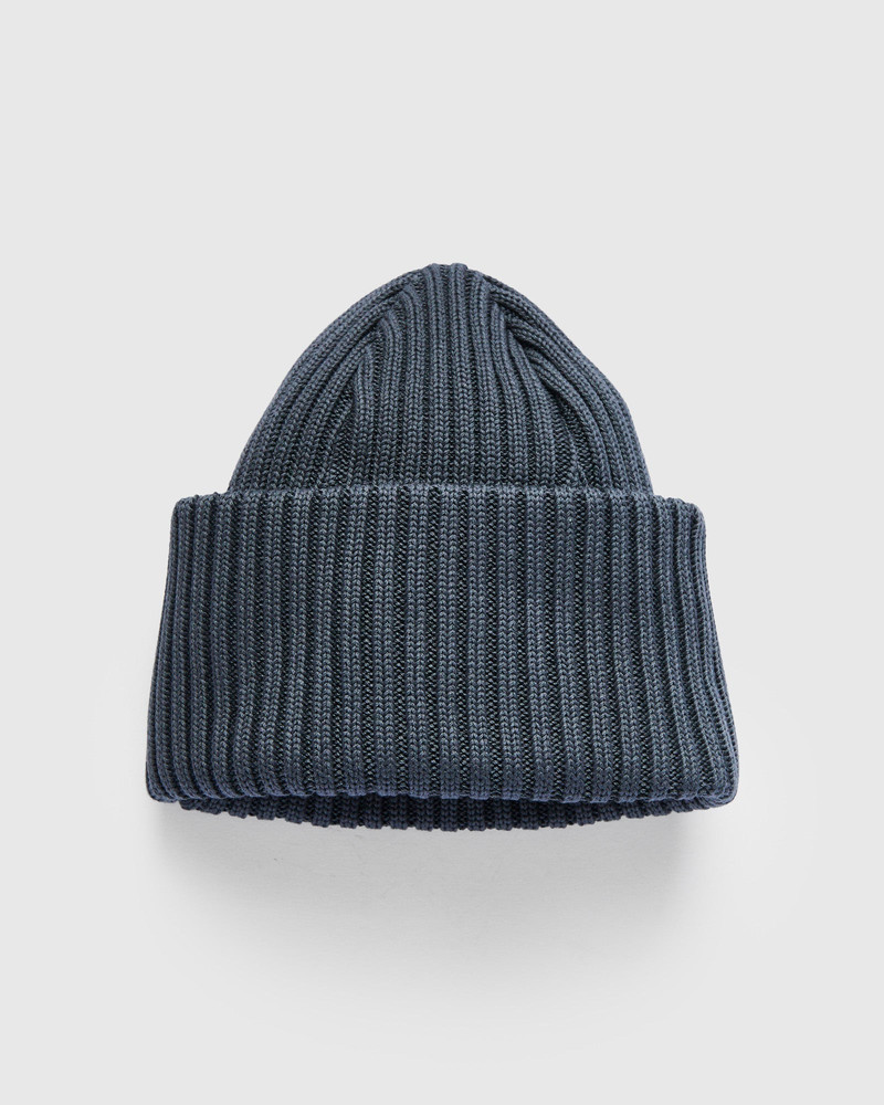 Cotton Knit Cap in Charcoal 1