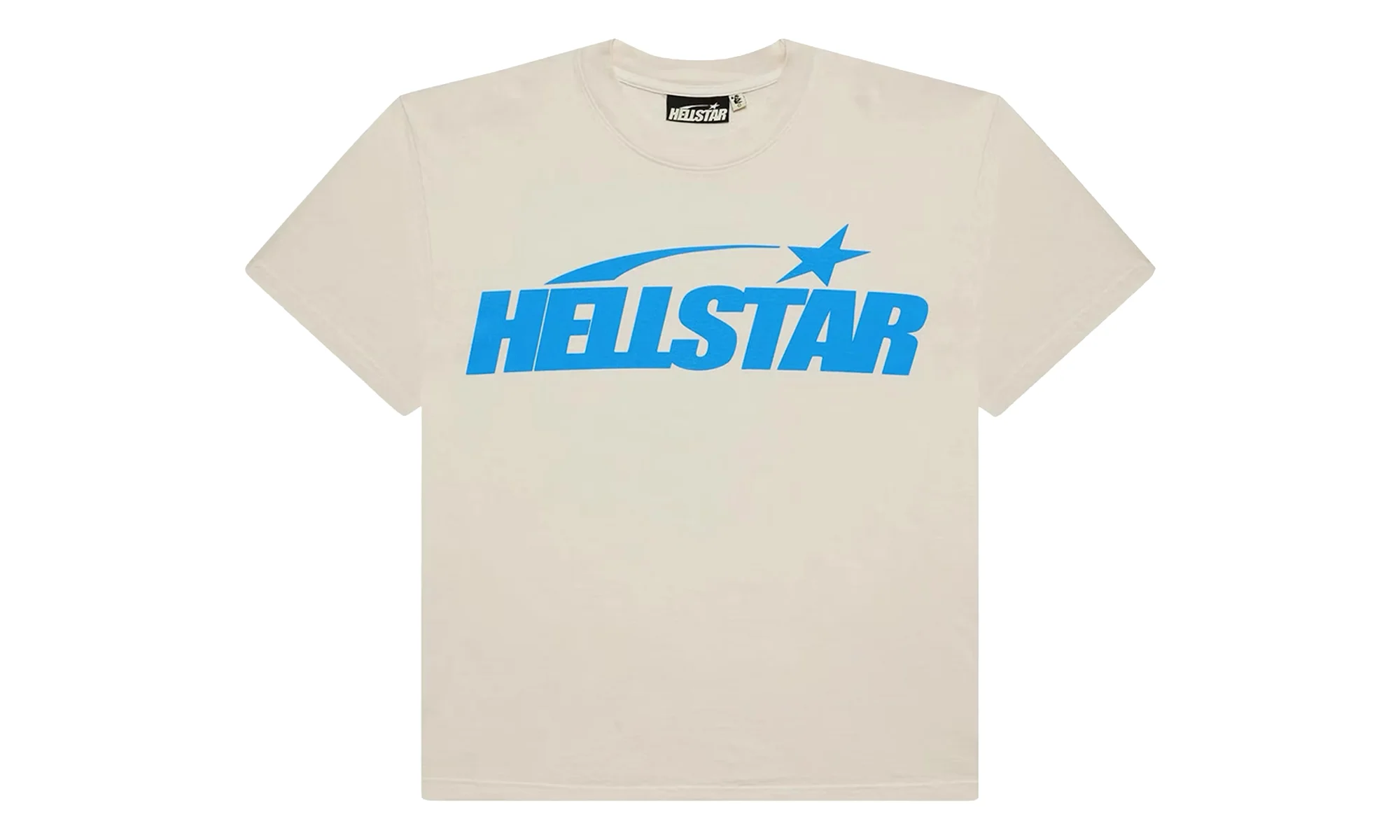 Classic Logo Regular Print T-Shirt "White / Blue" HSR110 - 1