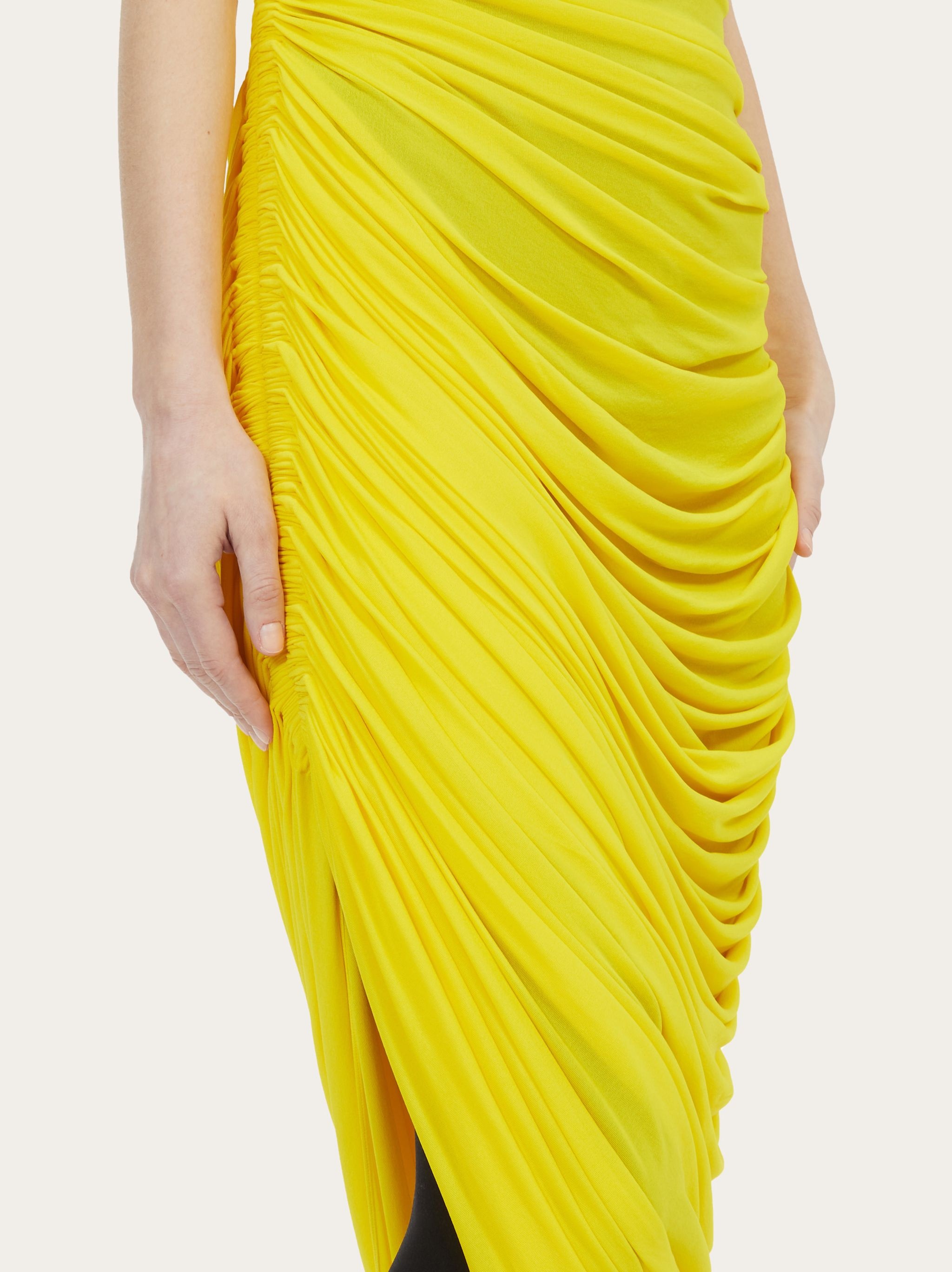 Dress with drape details - 5