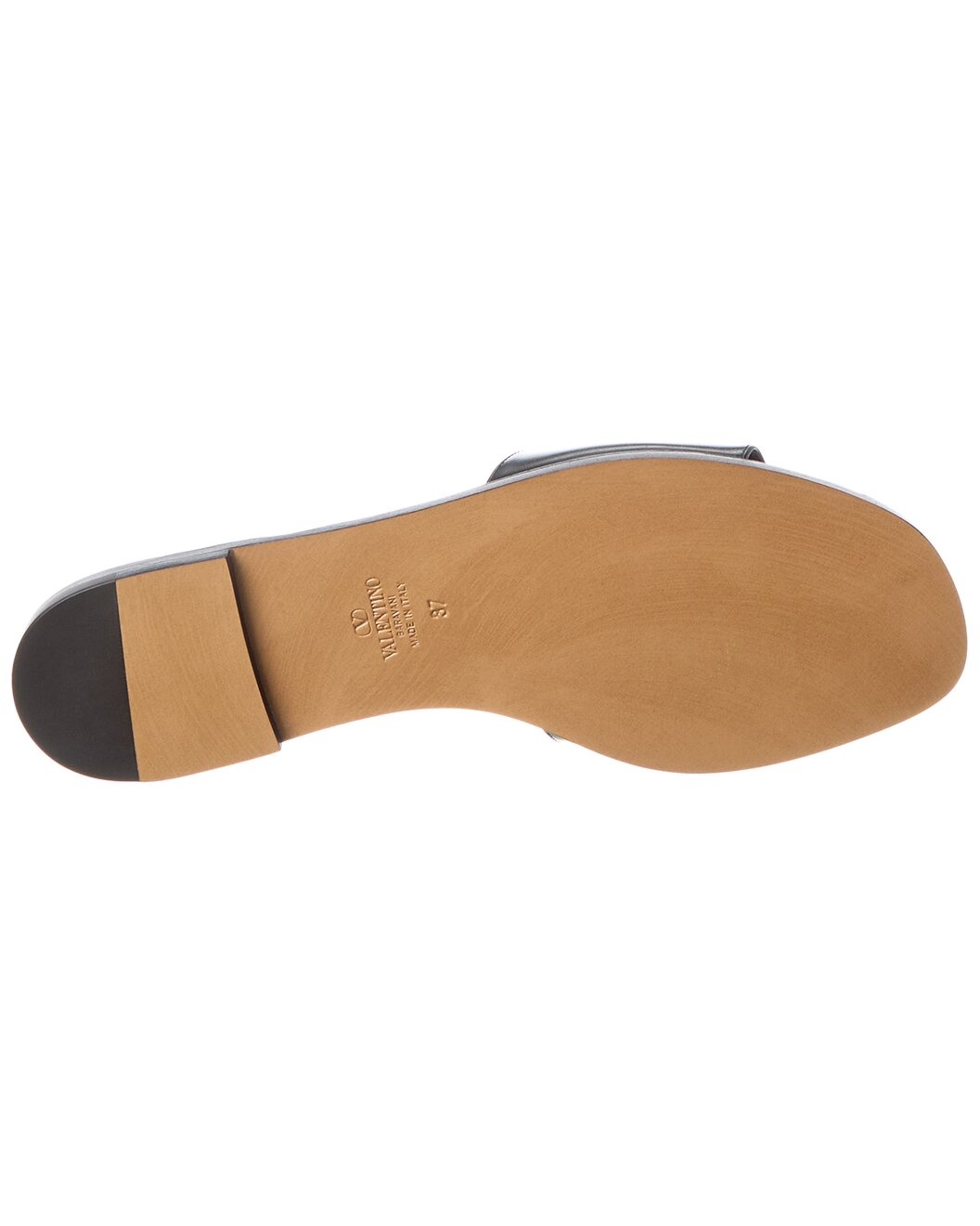 Valentino VLogo Signature Leather Sandal - 4