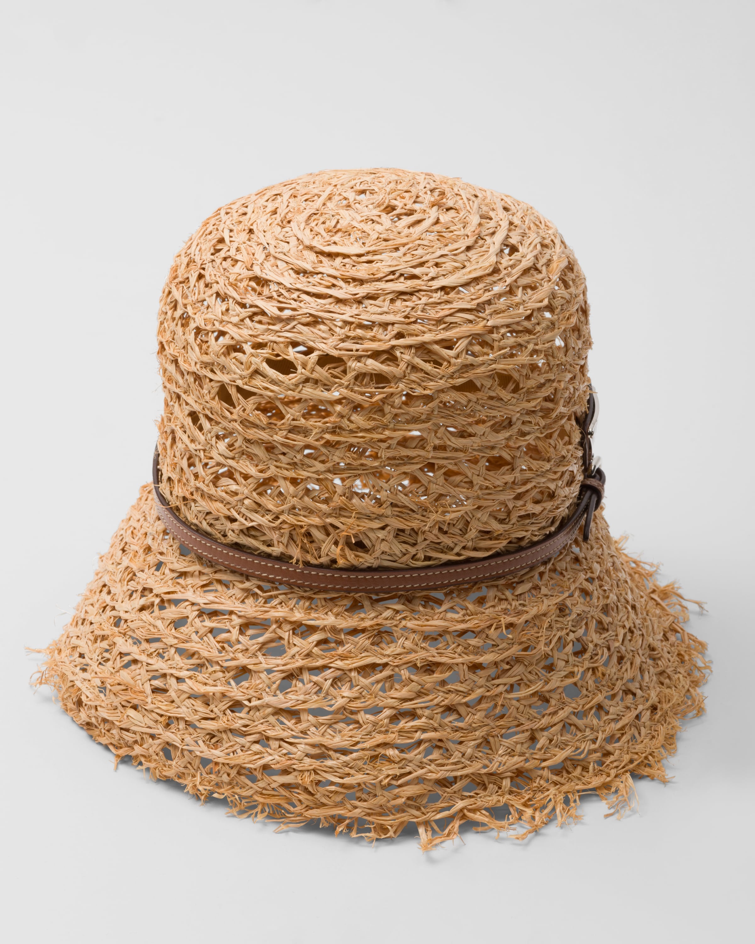 Woven fabric bucket hat - 2