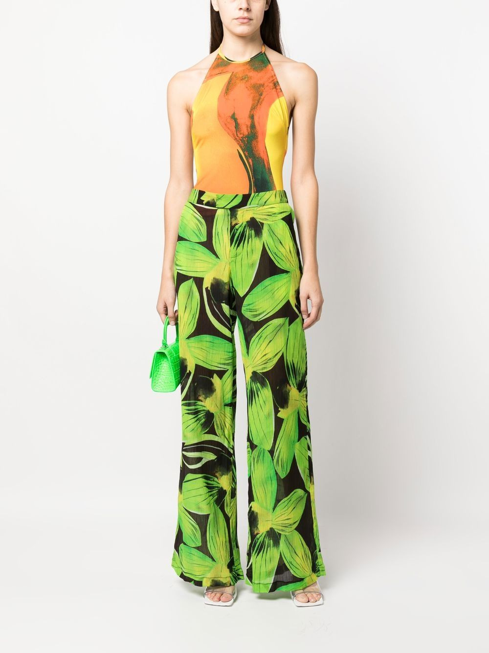 Louisa Ballou - LOUISA BALLOU Trousers Green - 2