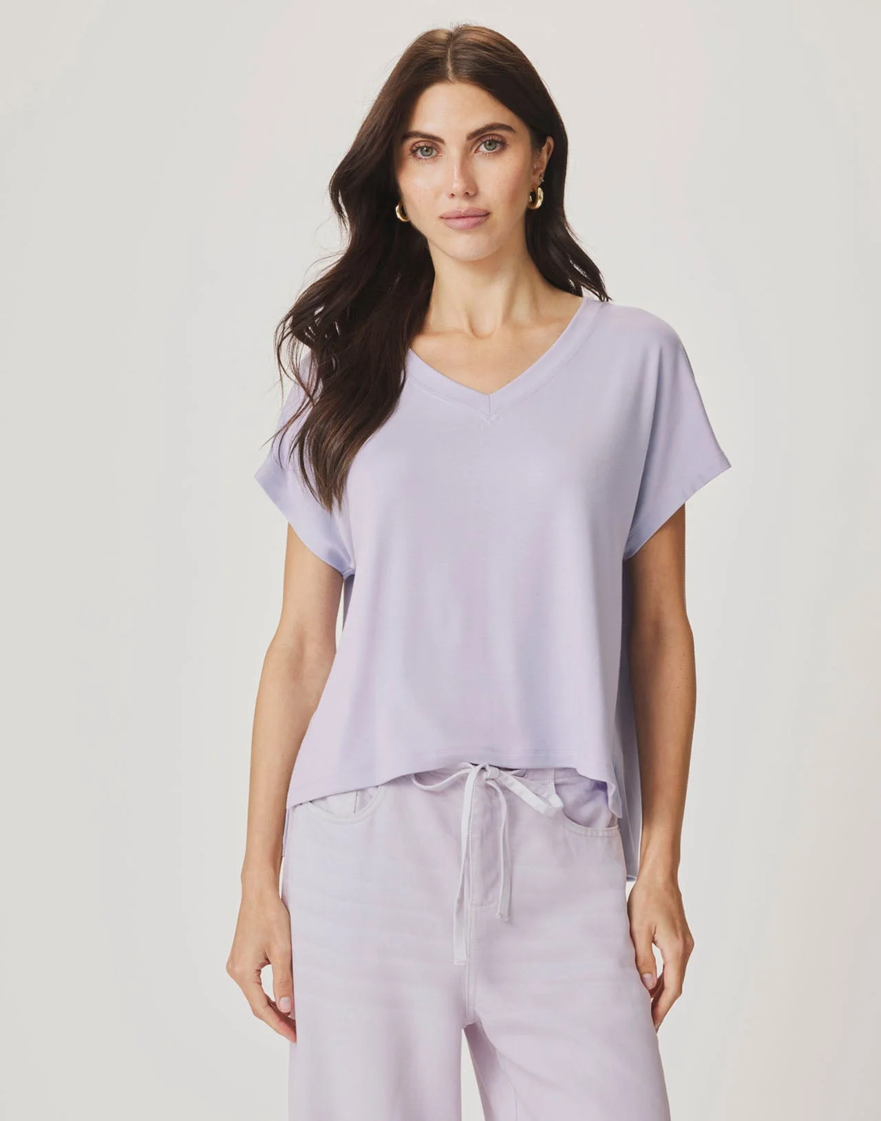Amaya V-Neck Tee - 1