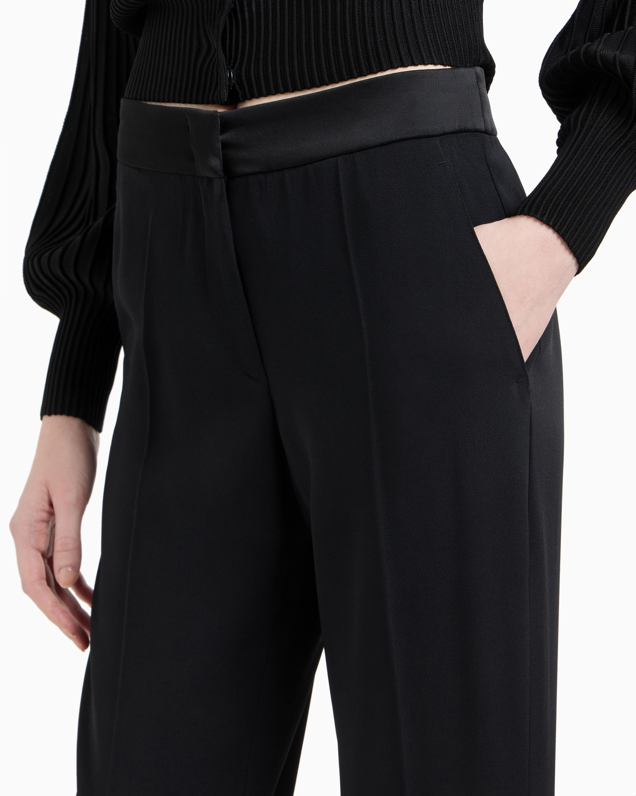 ENVERS SATIN TROUSERS - 5