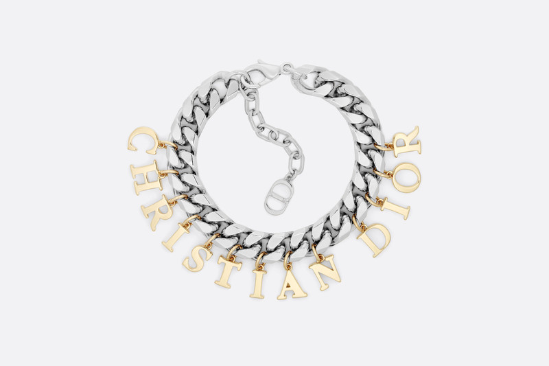 Bracelet with Letter Pendants 1