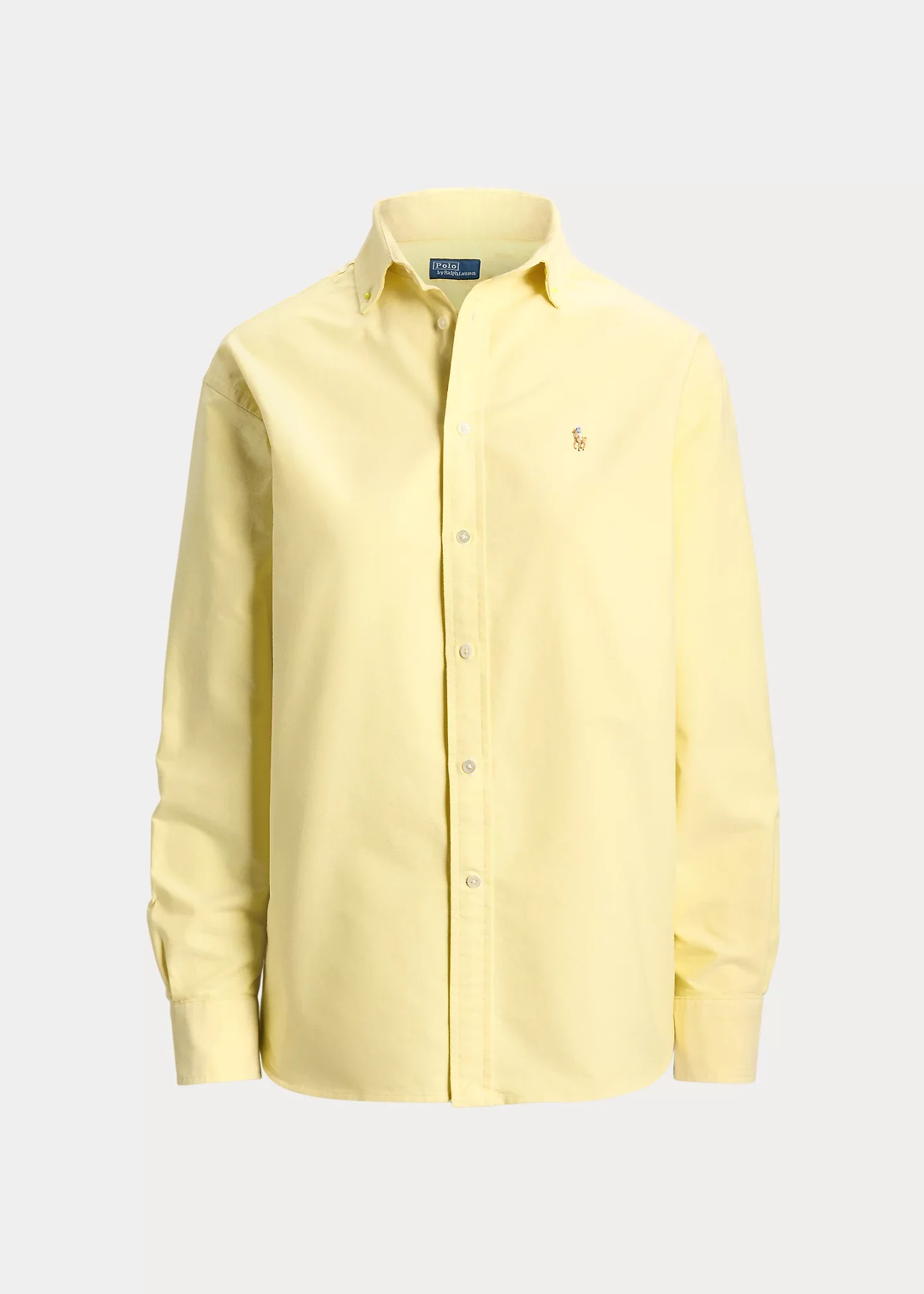 Relaxed Fit Cotton Oxford Shirt - 1