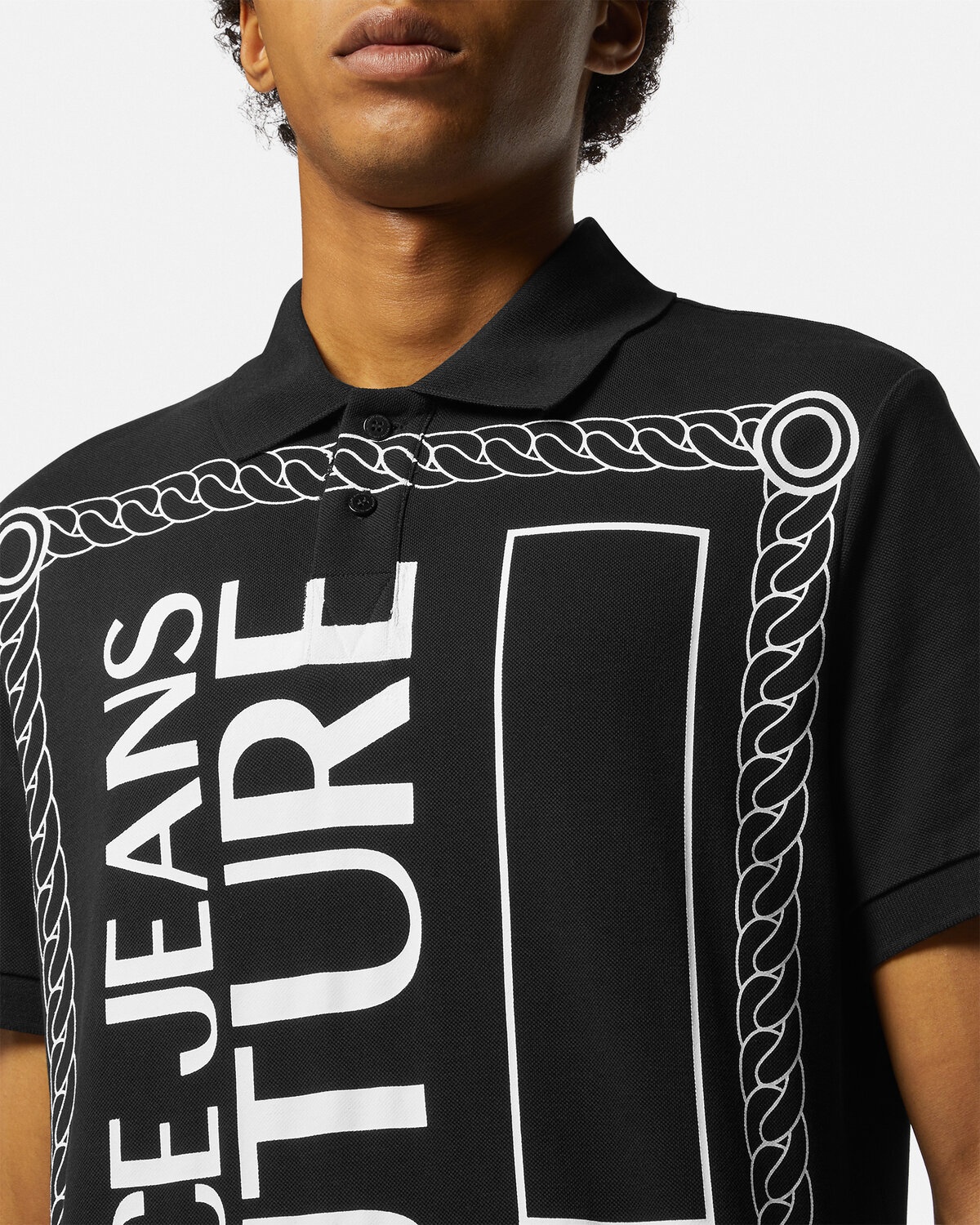 Piece Number Logo Polo Shirt - 3