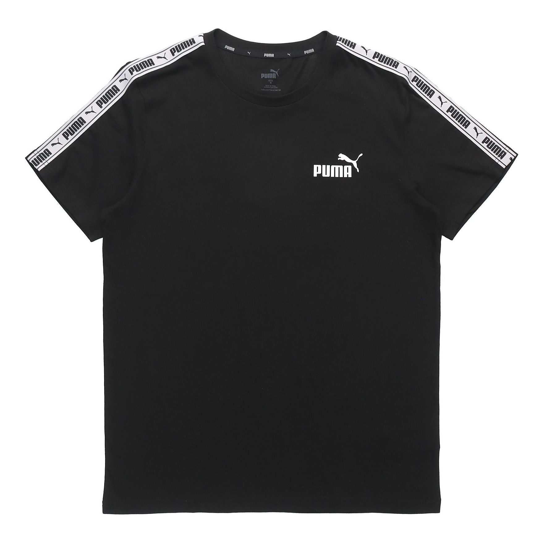 PUMA Taping Logo T-Shirt 'Black' 532557-01 - 1