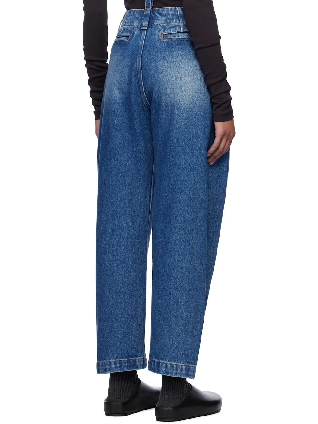 Studio Nicholson Blue Akerman Jeans | REVERSIBLE