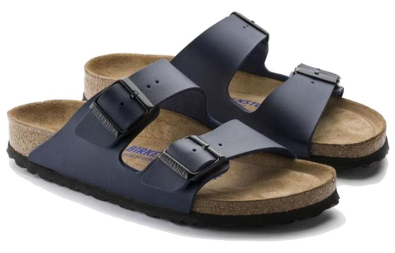 Birkenstock Arizona Soft Footbed Birko-Flor 'Blue' 0051061 3