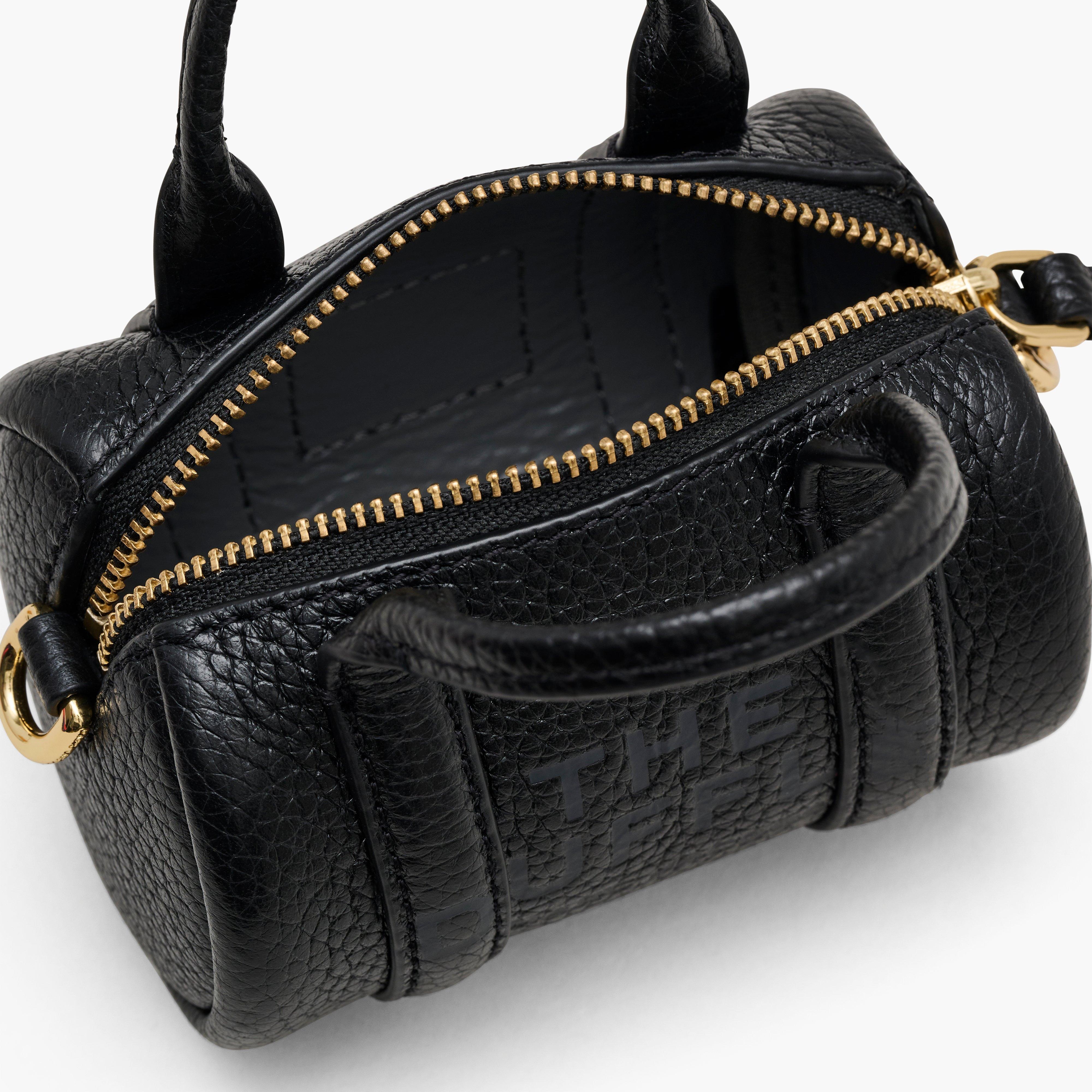 THE LEATHER NANO DUFFLE CROSSBODY - 5