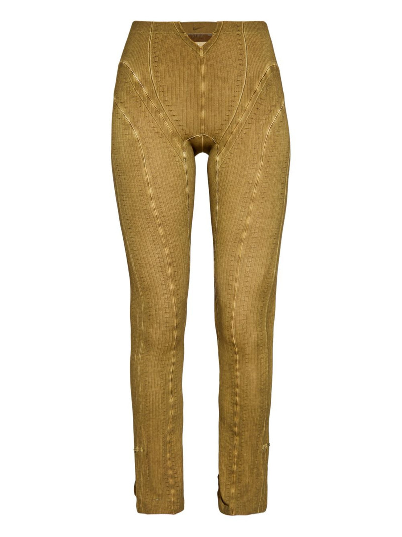 x KNWLS cut-out ribbed leggings 1