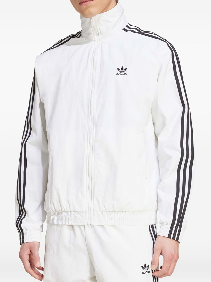 adidas Firebird Adicolor zip-up sweatshirt outlook