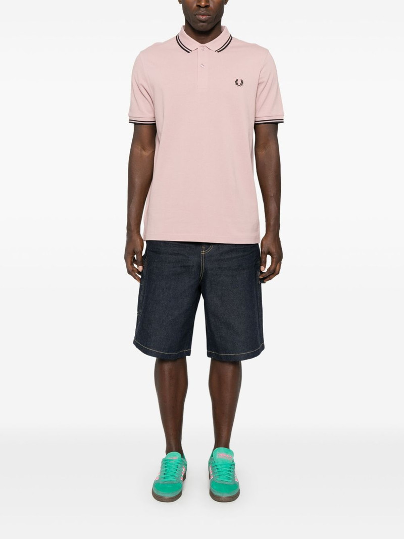 Comme des Garçons SHIRT x Fred Perry logo-embroidered polo shirt outlook
