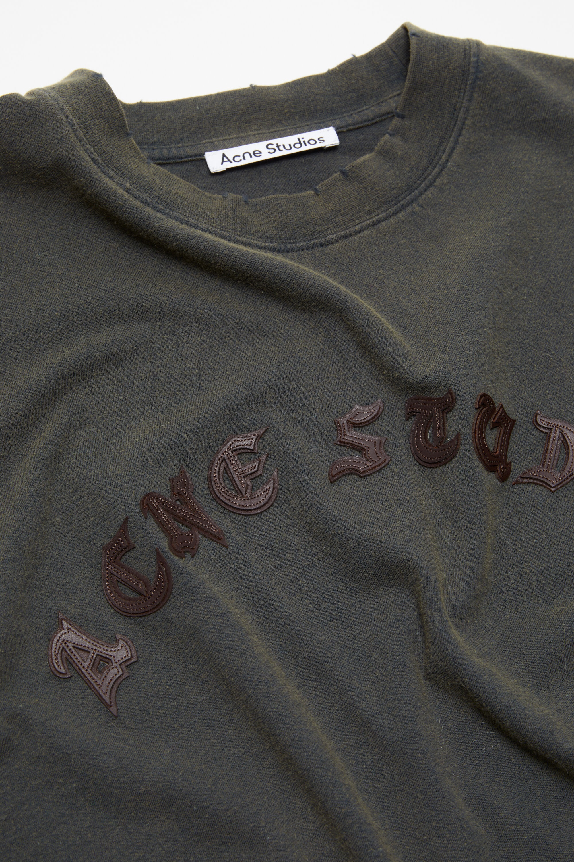 Logo long sleeve t-shirt - Faded black - 4