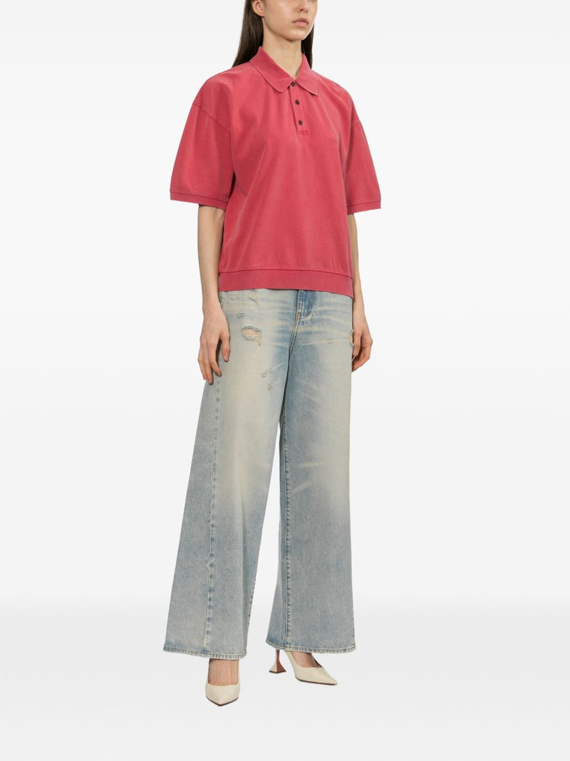 HALFBOY®️ ribbed polo shirt outlook