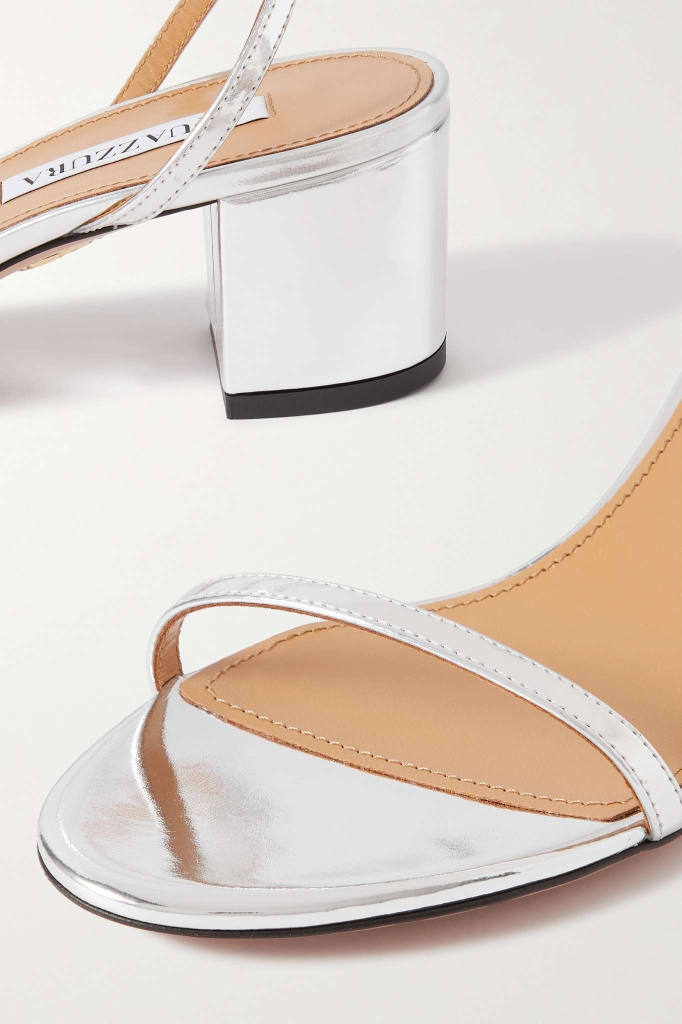 Olie 50 metallic leather sandals - 4