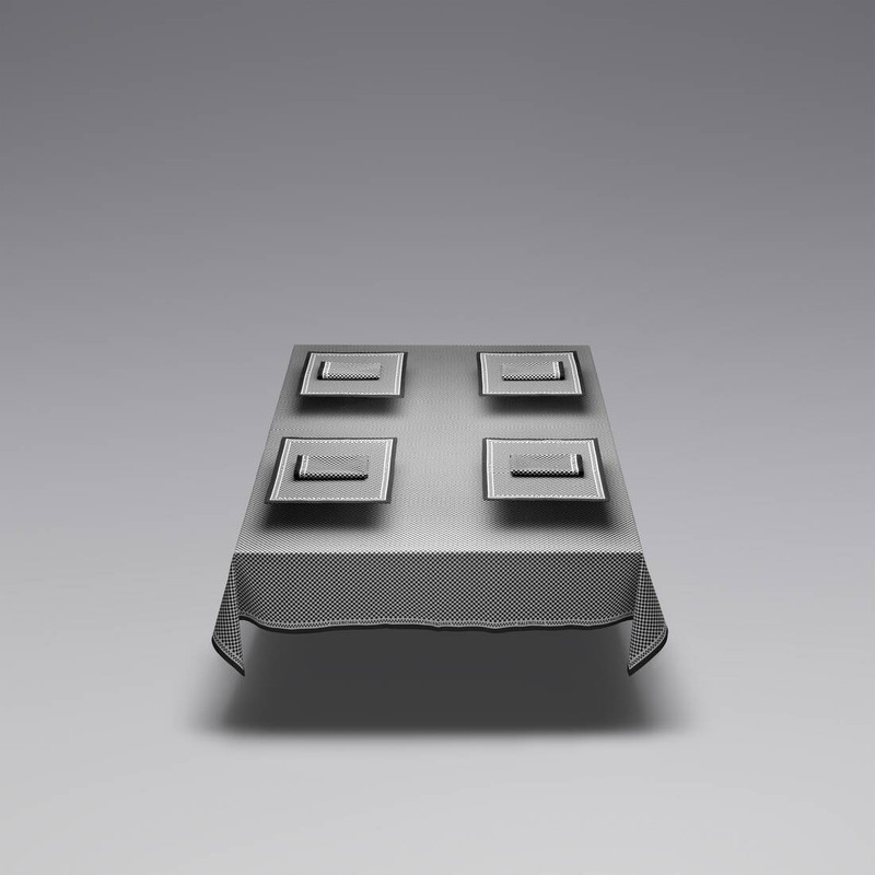 Bistro Table Set in Black 5