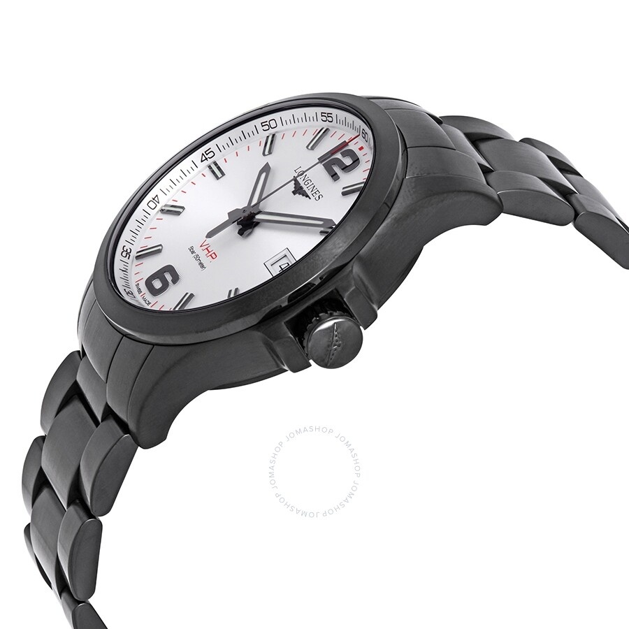 Longines Conquest V.H.P. Silver Dial Men's Watch L37262766 - 2