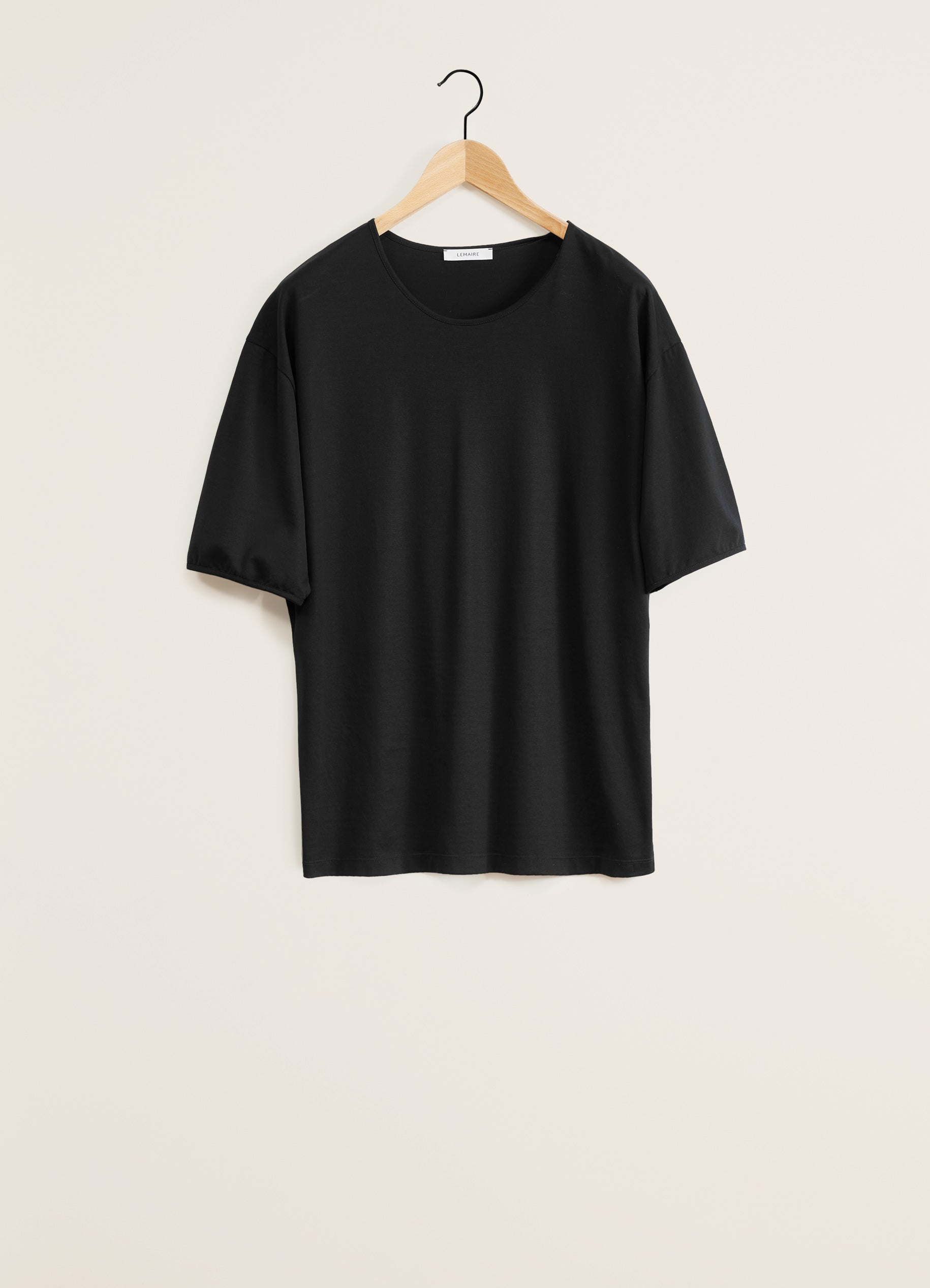 RIB U NECK T-SHIRT - 2