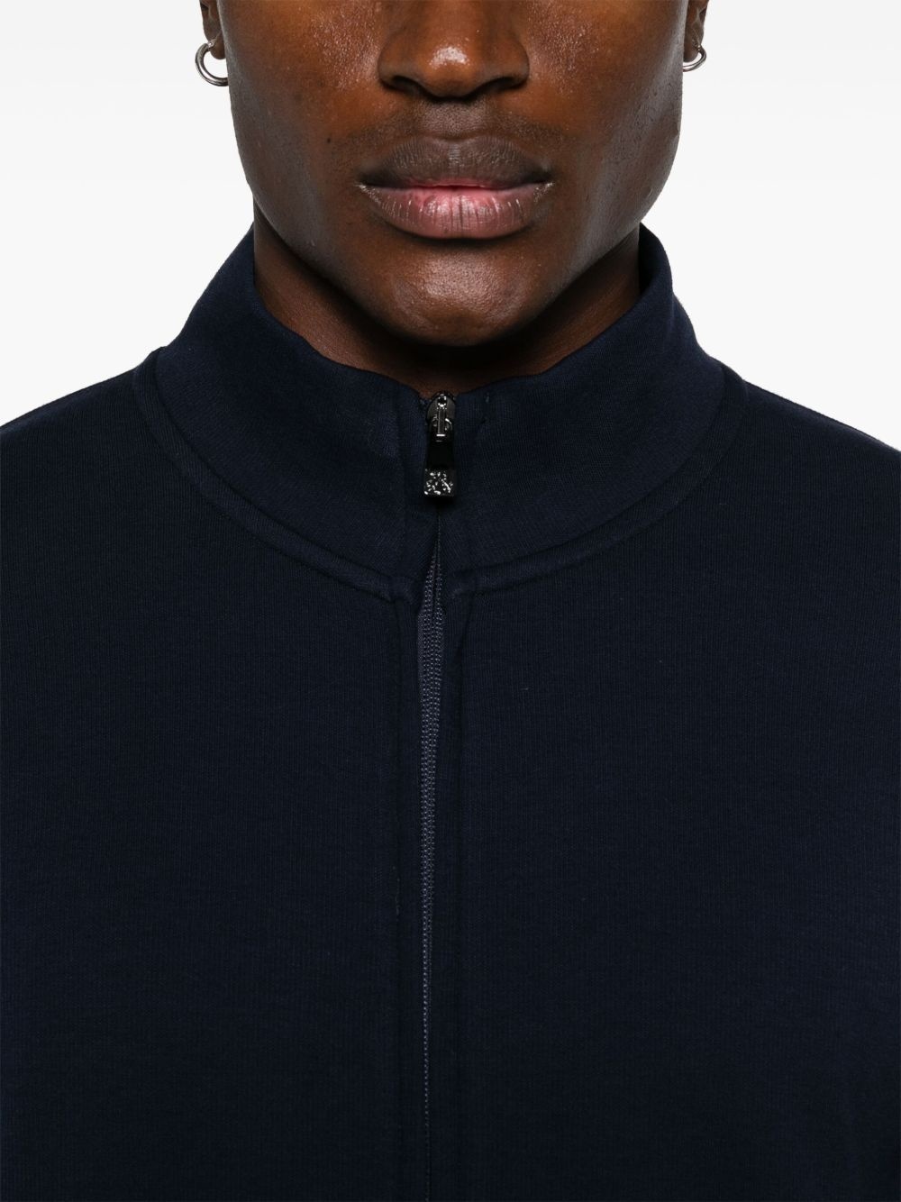 zip-up sweatshirt - 5