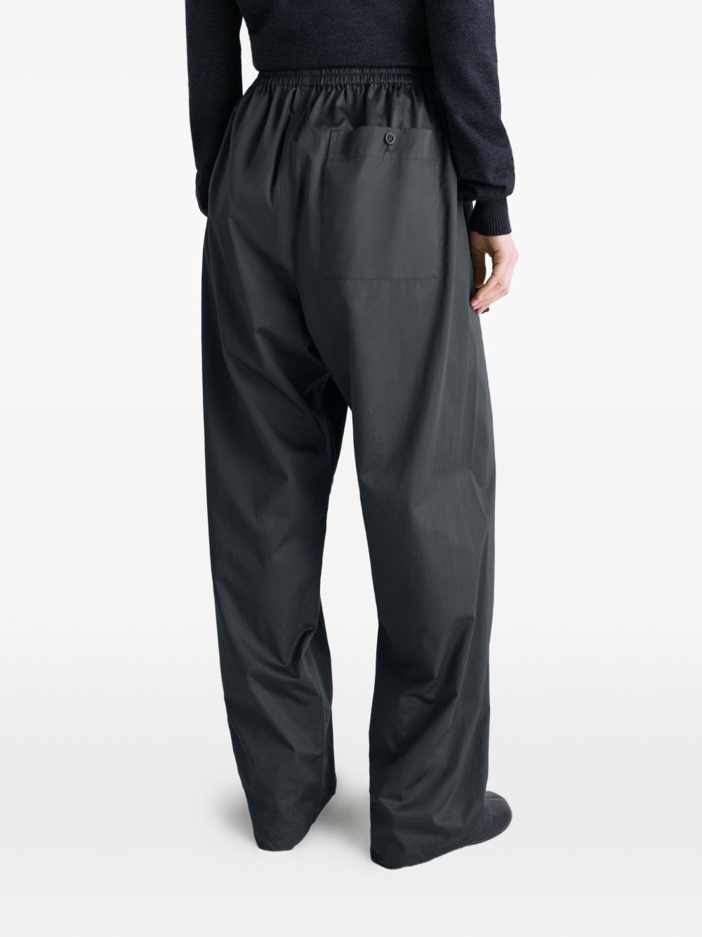 Pyjama elasticated-waist cotton trousers - 5