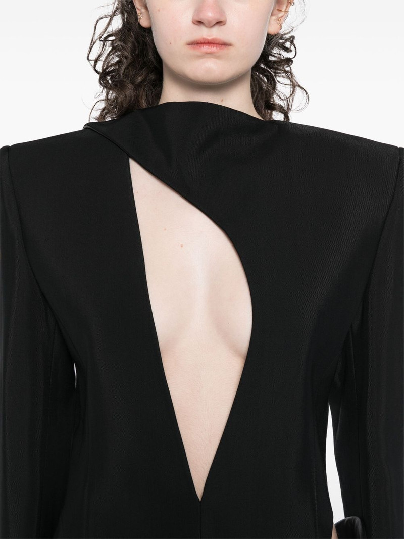 cut-out tailored dress 5