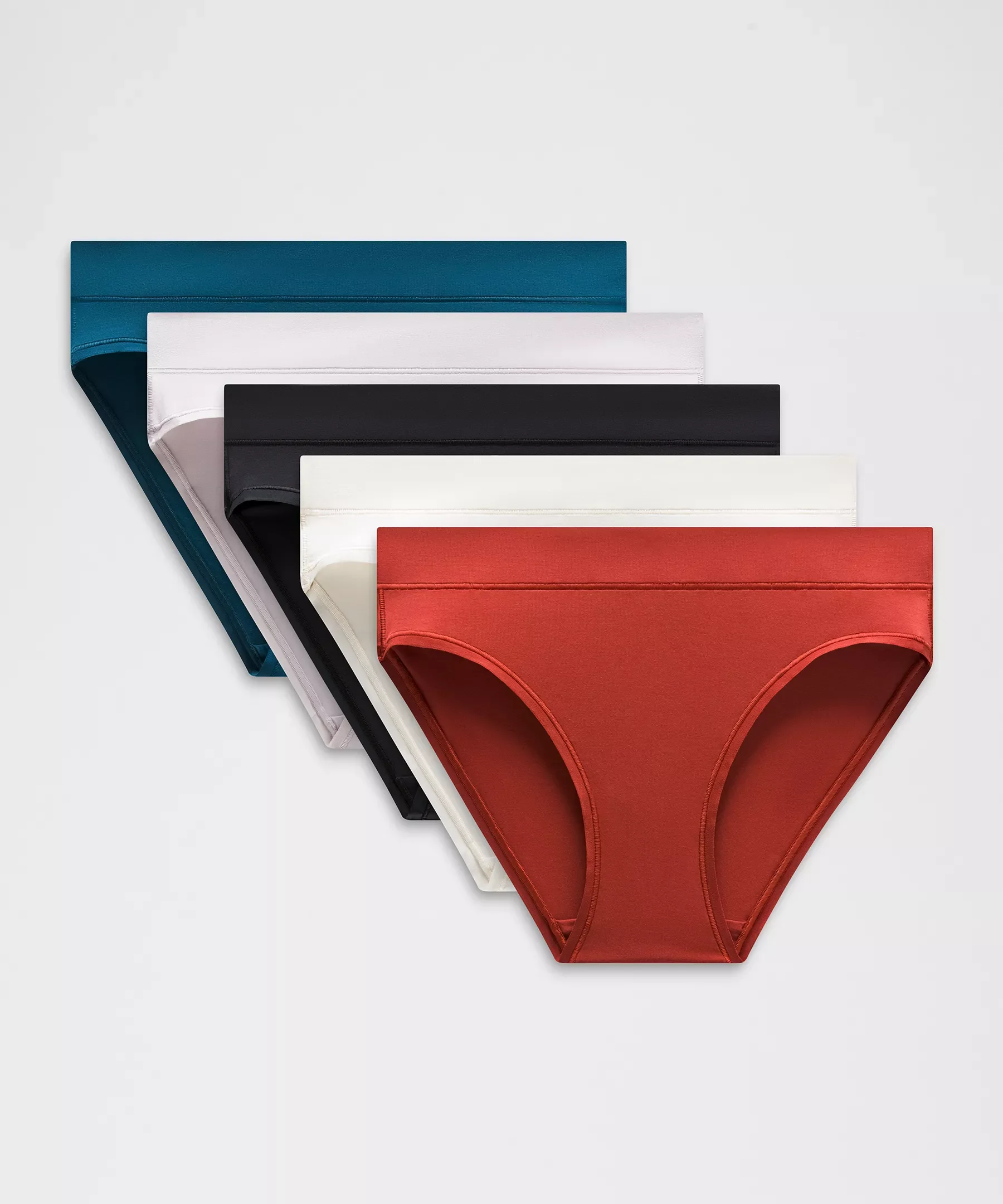 UnderEase Mid-Rise Bikini Underwear *5 Pack - 1