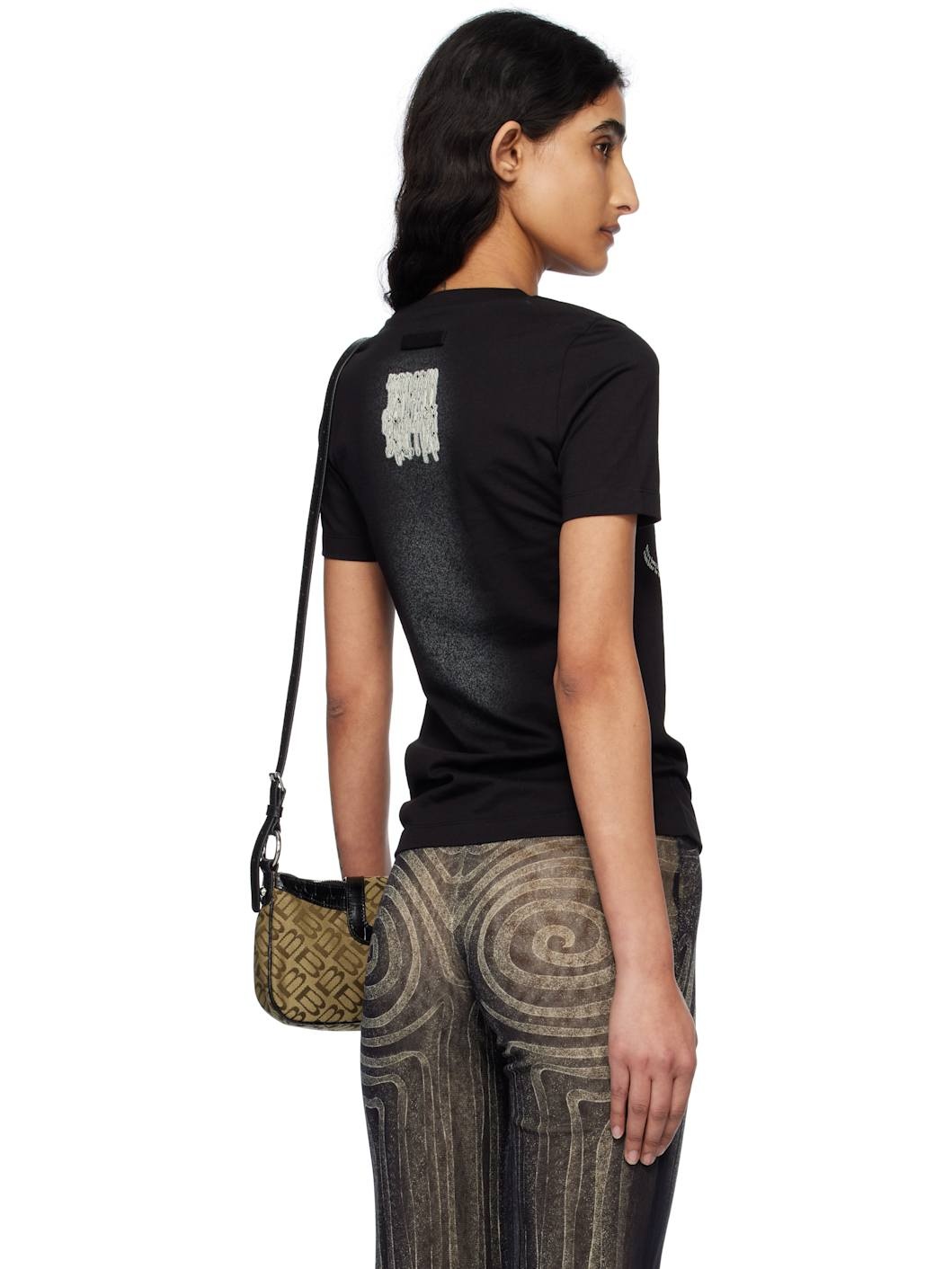 Black 'The Tattoo Poem' T-shirt - 3